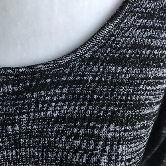 Black Tape Charcoal Spacedye Sweater - Picture 4 of 8